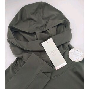 CALIA by Carrie Underwood Cold Weather Collection Hooded Pullover  Olive Green